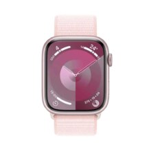 Apple/苹果 Watch Series 9 智能手表GPS款45毫米星光色铝金属表壳 星光色运动型表带S/M MR963CH/A