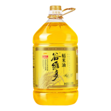 PLUS会员：金龙鱼食用油 谷维多双一万稻米油 6.18L*2件