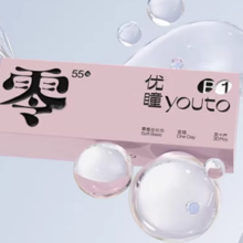优瞳 隐形眼镜 零感日抛 30片