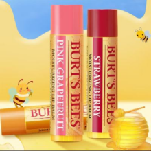 京东PLUS：BURT'S BEES 小蜜蜂 润唇膏  4.25g*3件