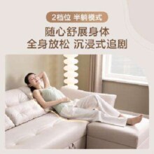 京东百亿补贴：京东京造 布艺沙发床 伸缩两用三防科技布靠背可调 高脚款SC02