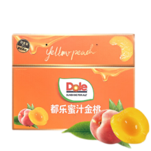 Dole 都乐 蜜汁金桃 3斤 单果110g+ 9-12粒 礼盒装