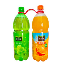 美汁源 果粒橙爽粒葡萄组合装 1.25L*2瓶