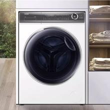 Haier 海尔 [海尔云溪]纤美376滚筒精华洗衣机家用全自动超薄直驱10kg大容量
