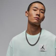 NIKE 耐克 Jordan官方耐克乔丹男子OVERSIZE风T恤夏宽松纯棉薄荷曼波DZ0605