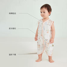 京东PLUS：Wellber 威尔贝鲁 婴儿睡衣 双层竹棉纱布