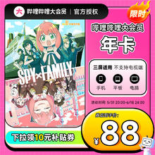 bilibili 哔哩哔哩 B站大会员12个月年卡