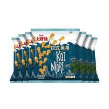 88VIP会员：Oishi 上好佳 日式鱼果海苔味6g*20包薯片儿童零食品休闲办公室小吃怀旧