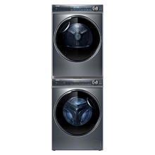 Haier 海尔 云熙系列 XQG100-BD14376LU1+HGY100-F376U1 热泵洗烘套装 极夜灰