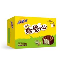colacao 高樂高 高乐高西式糕点卷卷心抹茶味夹心112g食品点心休闲零食代可可脂