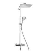 hansgrohe 汉斯格雅 飞雨系列 26162007 方形恒温花洒套装