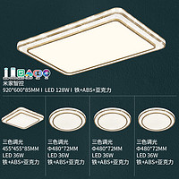 雷士照明 WHXD102F/F-04 LED吸顶灯 客厅智控晶宏四室一厅