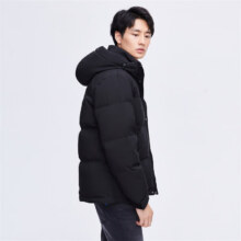 PLUS会员：雪中飞 鸭绒短款男款潮流百搭羽绒服
