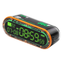 魅族（MEIZU） PANDAER × SHARGE 反转能量体 5000mAh 支持PD20W快充 3in1时间管理 赛博设计 便携移动电源