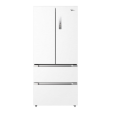 预售、 再降价、PLUS会员: Midea 美的 508升 法式双系统 19分钟急速净味冰箱 BCD-508WTPZM（E）