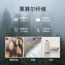 LIMERENCE imerence100支天丝床单单件莱赛尔纤维床笠被套枕套裸睡高端床品