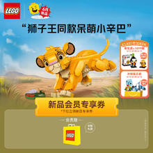 LEGO 乐高 积木 迪士尼 43243小狮子王辛巴