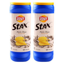 Lay's 乐事 墨西哥原装进口 原味桶装薯片 163g*2罐装
