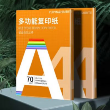 微信小程序：YUPIN 誉品 A4纸打印复印纸 70g 足量2包200张