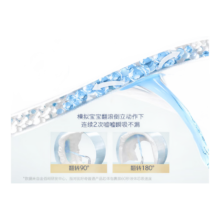 plus会员:好奇（Huggies）金装成长裤XXL74(15kg以上)加加大号婴儿尿不湿超薄拉拉裤