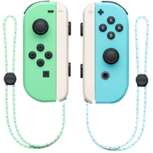 京东百亿补贴：HKII Switch游戏手柄 【动森限定】升级带手绳丨六轴陀螺仪丨3D震动双马达