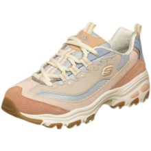 斯凯奇（Skechers）奶茶熊老爹鞋女休闲鞋厚底增高复古运动学生149238 玫瑰茶冻/ROS 35