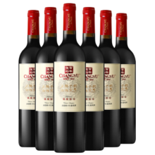 张裕 优选级赤霞珠 干红葡萄酒 750ml*6瓶整箱装 国产红酒