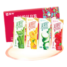 MENGNIU 蒙牛 真果粒牛奶饮品（草莓+芦荟+椰果+桃果粒）250g*24盒*3件