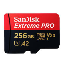 京东PLUS：SanDisk 闪迪 Extreme PRO 至尊超极速系列 Micro-SD存储卡 256GB （UHS-I、V30、U3、A2）