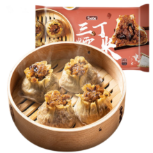 一条狗 糯米三丁大烧麦烧卖 540g6只 速食面点生鲜 儿童早点 速食早餐