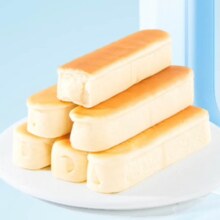 良品铺子 乳清蛋白面包棒500g