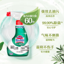 花王（KAO）厨房重油污清洁剂 油烟机燃气灶快速强力去油污泡沫型400ml*2瓶