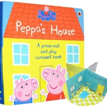 PLUS会员：小猪佩奇 英文原版童书  Peppa Pig Peppa's House  360度剧场立体书