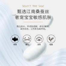 呼噜蚕丝纸尿裤婴儿拉拉裤试用装超薄透气尿不湿全码任选18片装