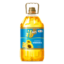 新活动、plus会员、13号0点:福临门 食用油 葵花籽清香食用植物调和油5L 中粮出品