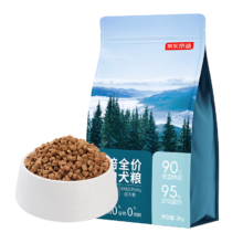 京东PLUS：京东京造 全价烘焙鲜肉犬粮 2kg*3