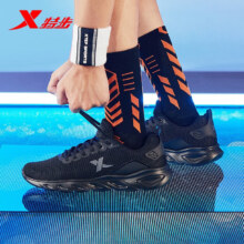 PLUS会员:特步（XTEP）运动鞋 男鞋夏季网面透气跑步鞋子