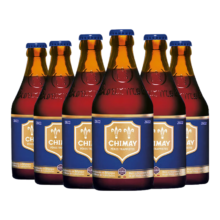 PLUS会员：CHIMAY 智美 蓝帽 修道院四料啤酒 330ml*6瓶 比利时进口+凑单