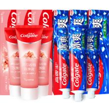 Colgate 高露洁 olgate 高露洁 牙膏 喜马盐115g*4支+三重薄荷120g*2支