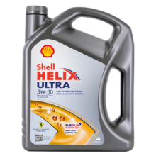 预售、PLUS会员：壳牌 Helix Ultra系列 超凡灰喜力 5W-30 SL级 全合成机油 4L 德版