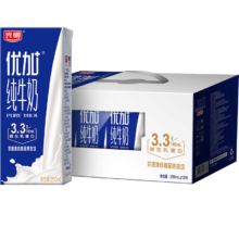 plus、概率券：光明 优加纯牛奶250ml*12盒/礼盒装