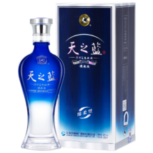 洋河 天之蓝 蓝色经典酒 42度 520mL 1瓶 单瓶装