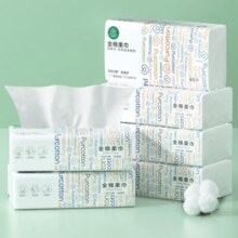 全棉时代 一次性洗脸巾棉柔巾20*20cm 80抽*6包装