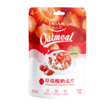 欧扎克 麦果脆系列 草莓果粒麦片400g*2件