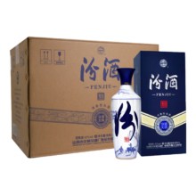 PLUS会员：汾酒 青花大师版 青韵 清香型 白酒 42度 500ml*6瓶整箱装