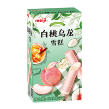 PLUS会员:明治 冰淇淋彩盒装 白桃乌龙69g*6支 任选5件