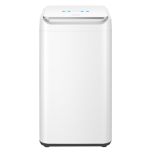 PLUS会员：Midea 美的 MB30V10E 定频波轮迷你洗衣机 3kg 极地白