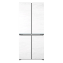 海尔（Haier）冰箱475升四开门冰箱双开门十字门一级能效双变频底部散热全空间保鲜零嵌入式超薄家用冰箱 475升零嵌入丨全空间保鲜丨EPP超净丨全温区变温