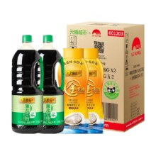 88VIP：LEE KUM KEE 李锦记 薄盐金蚝油箱装1.52kg*2+550g*2+凑单