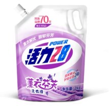 PLUS会员：POWER28 活力28 薰衣芬芳洗衣液 2kg/袋